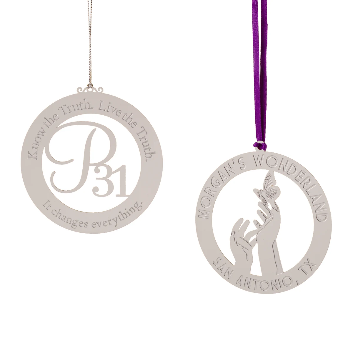2" Ornament - Etched 1