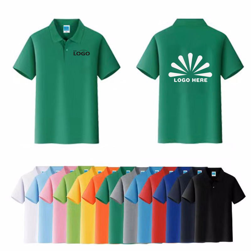 Breathable Polo Shirts Short Golf Shirts
