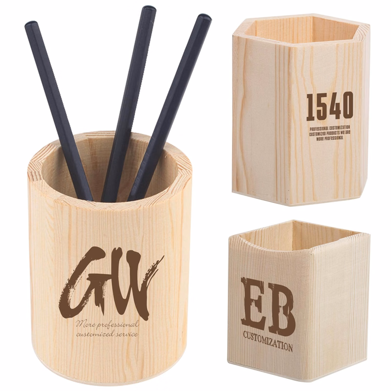 Wooden Pen Holder/Storage Box