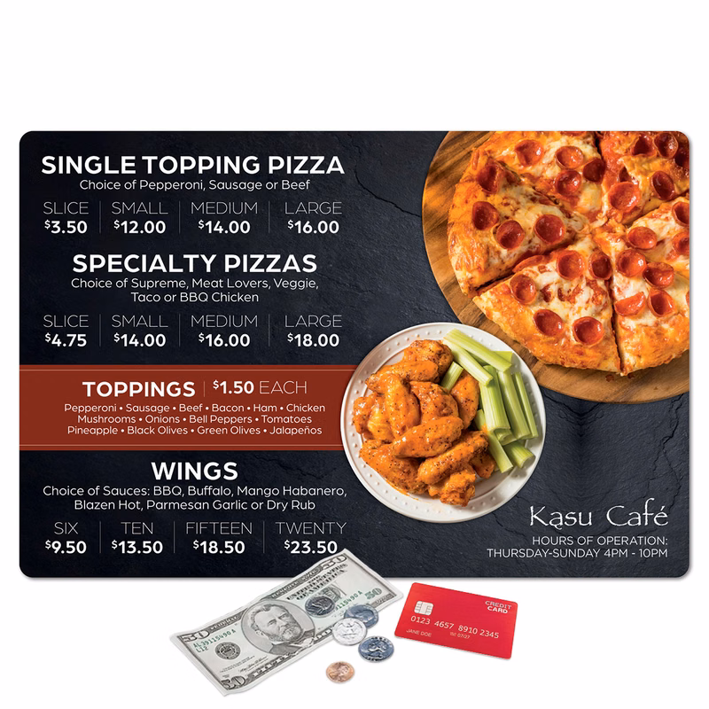 Vynex Barely There Ultra Thin Counter Mat-12"x18"x.020"