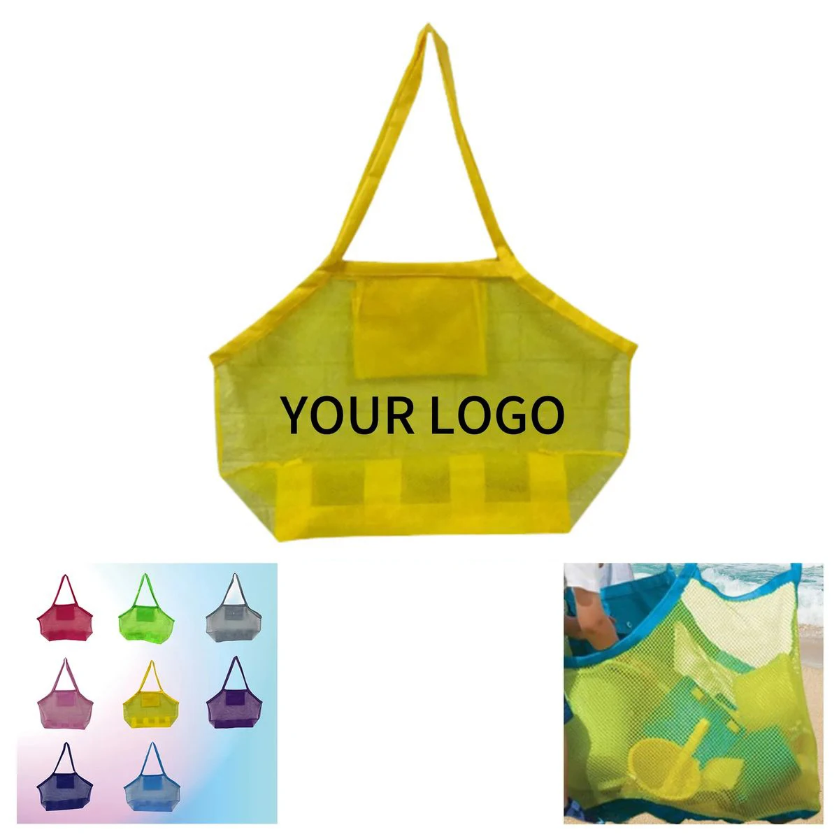 Durable Beach Tote Bag 20 Inch for Pool or Picnic 1