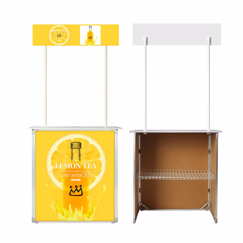 Foldable Promotional Counter