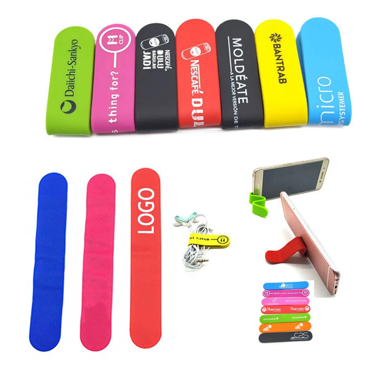 Silicone Magnetic Cable Clips Cord Organizers 1