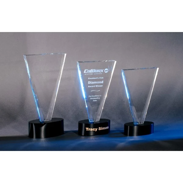 Designer Crystal V Cut Award 1