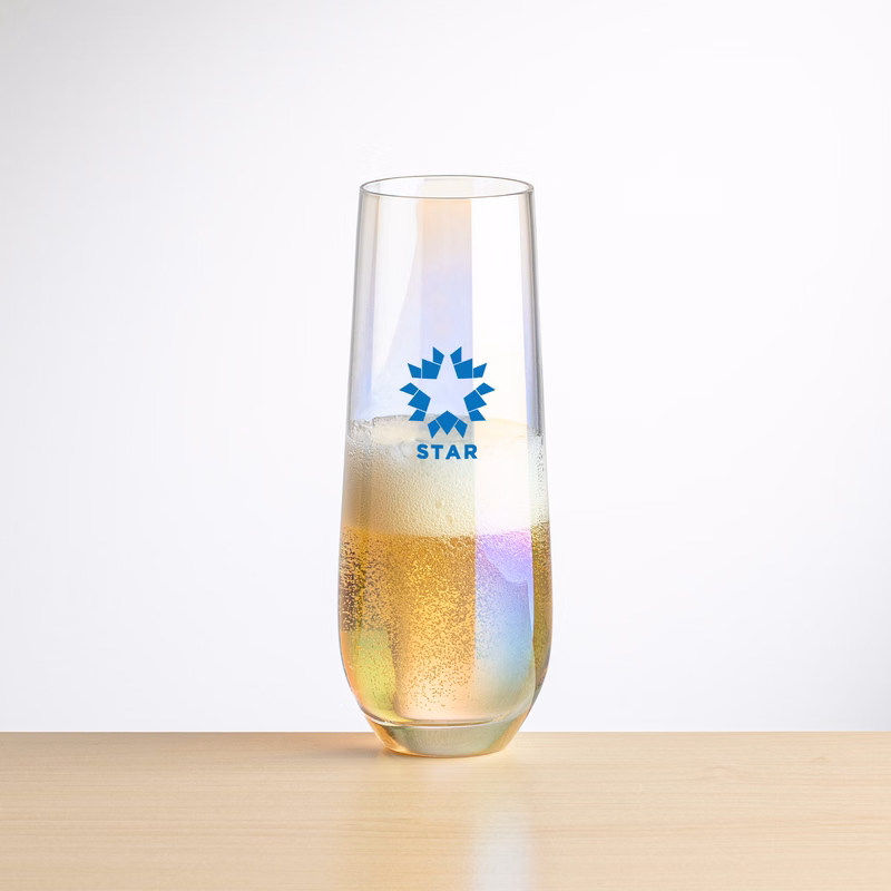Miami Stemless Flute - Imprinted