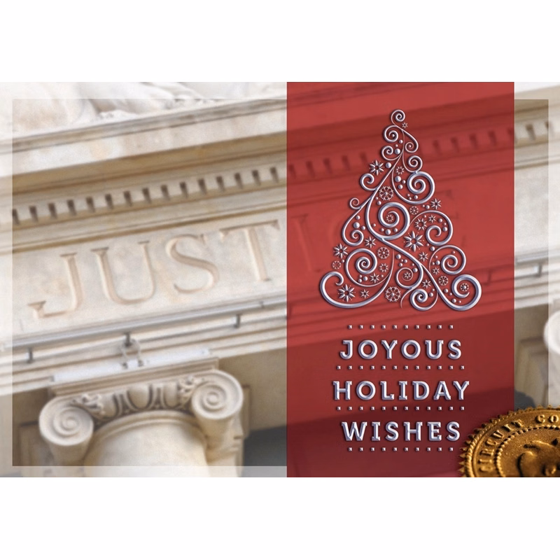 Classic Appeal Attorney Holiday Cards