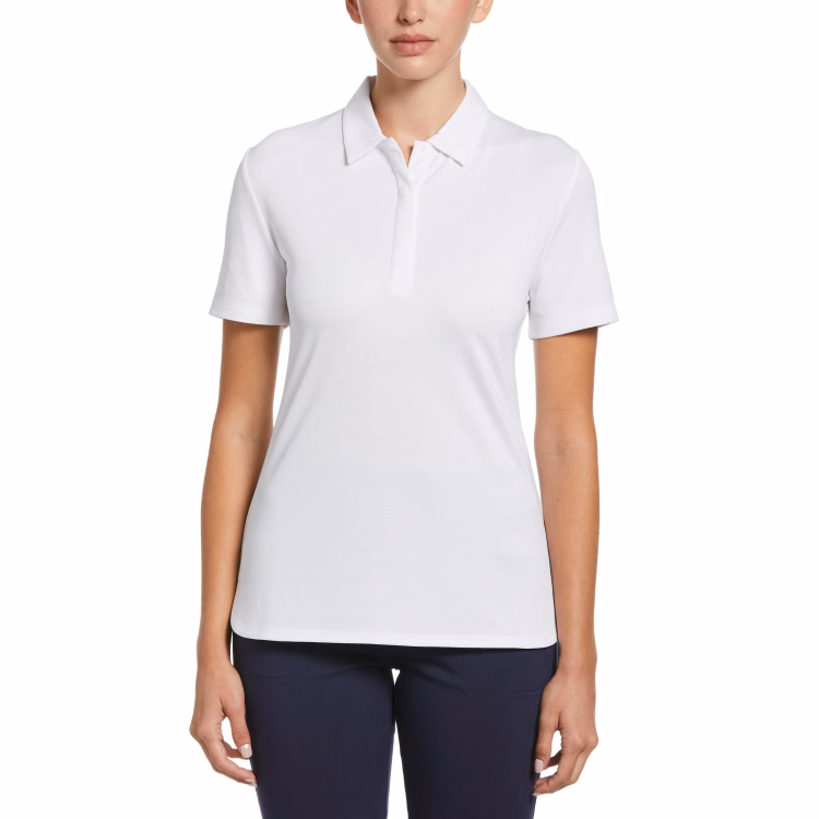 Callaway Ladies Eco Horizontal Textured Polo