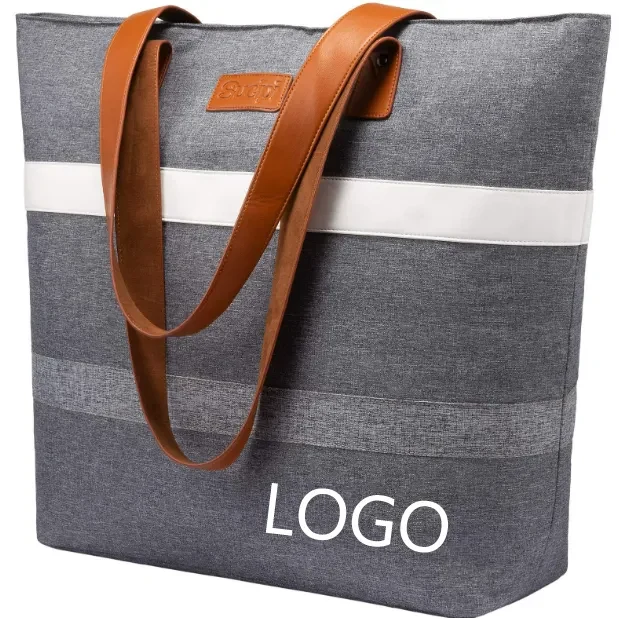 16.2" Oxford Lunch Picnic Tote Handbag 1