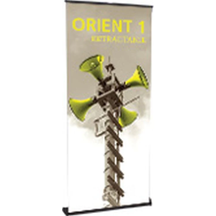 Orient 920 Black Retractable Banner Stand 1