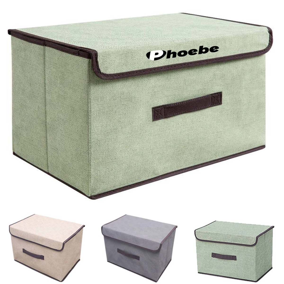 Bins Storage Box With Flip-Top Lid 1