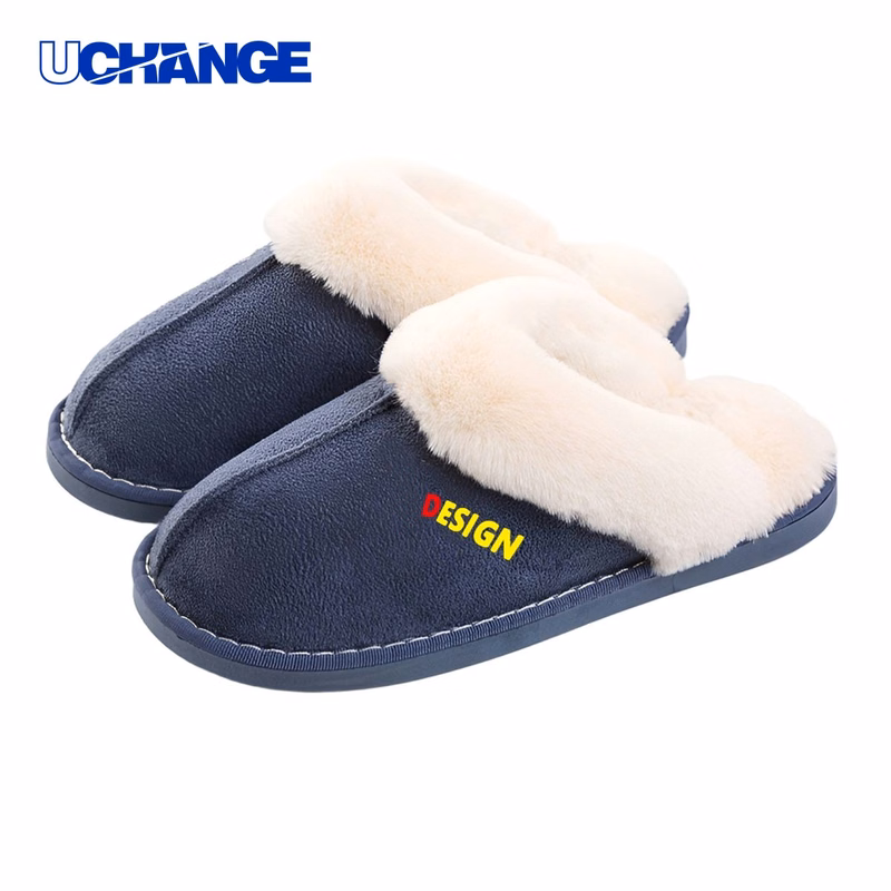 Non-Slip Warm Cotton Slippers for Indoor Comfort