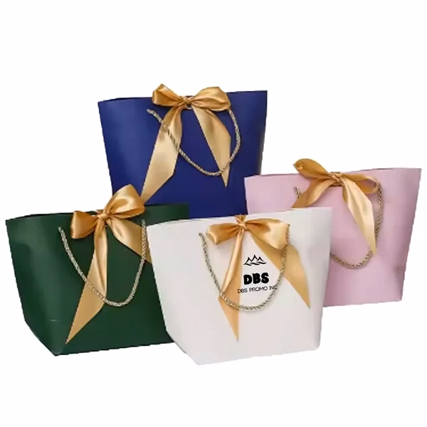 Elegant Paper Bowknot Packaging Bags - Add a Touch of Charm