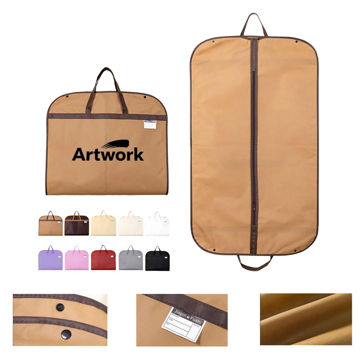 Customized Non-Woven Suit Bag 1
