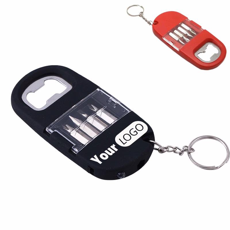 Keychain Tool Kit With Bottle Opener