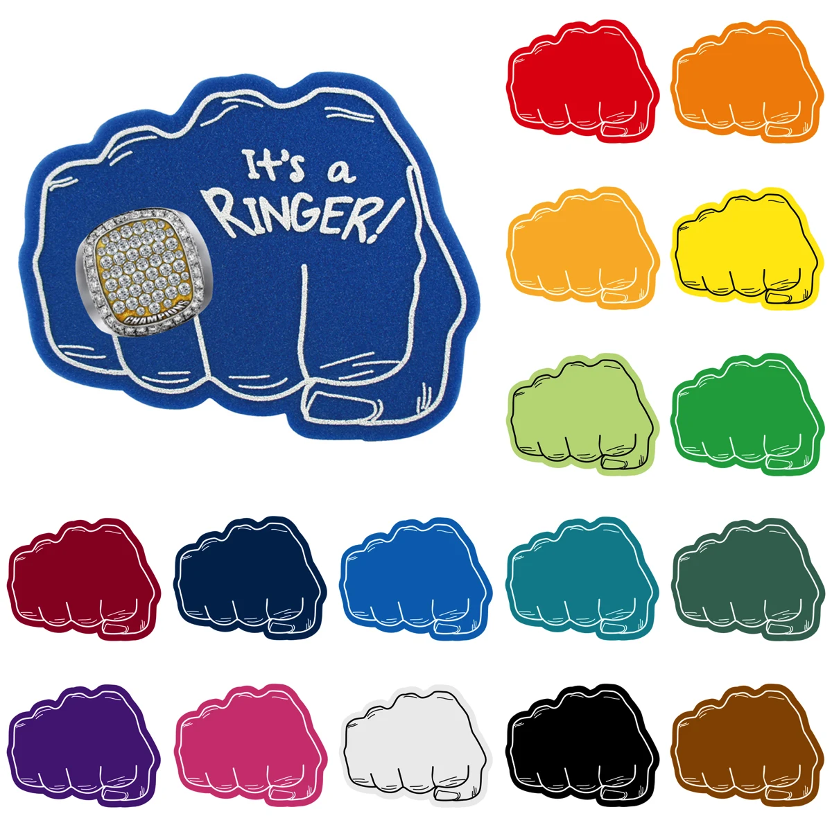 Champion Ring Hand 1