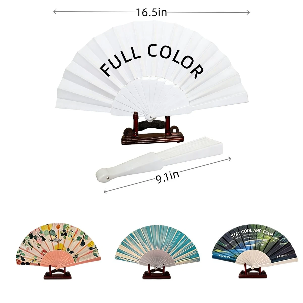 Customizable Plastic Fans 1