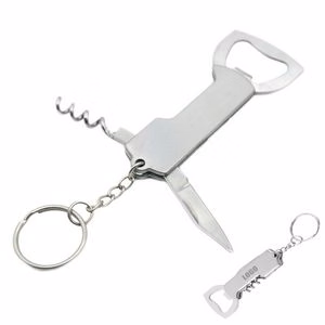 4 In 1 Steel Bottle Openers Versatile Tool