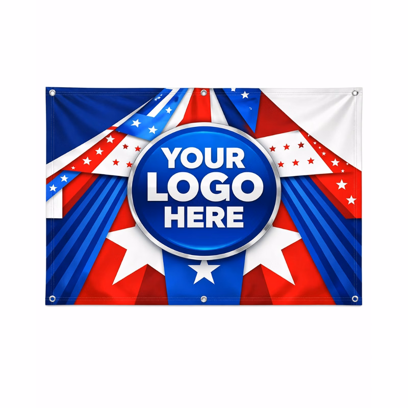 5'x8' Digital Print Vinyl Banner Single sided (Fabric Only)