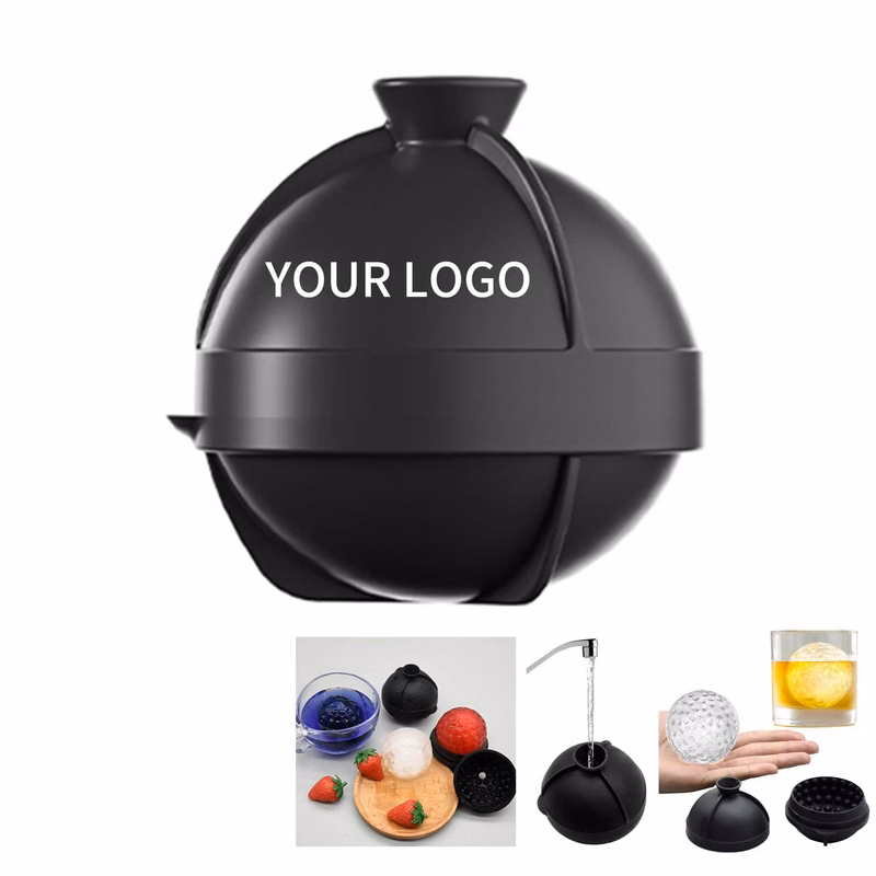 Silicone Golf Ball Ice Mold for Whiskey and Cocktails