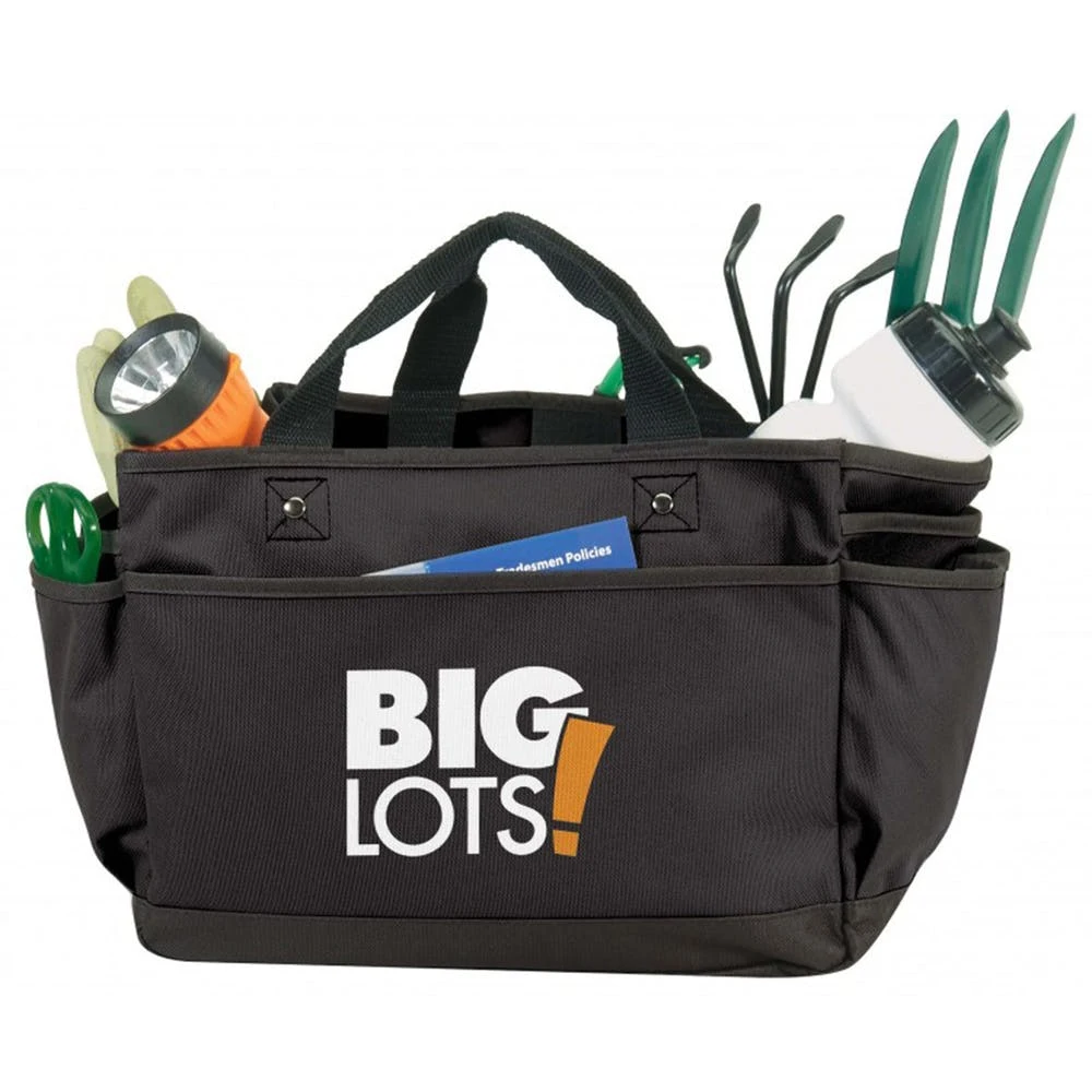 Gardening Tote Bags - Black 12" 1
