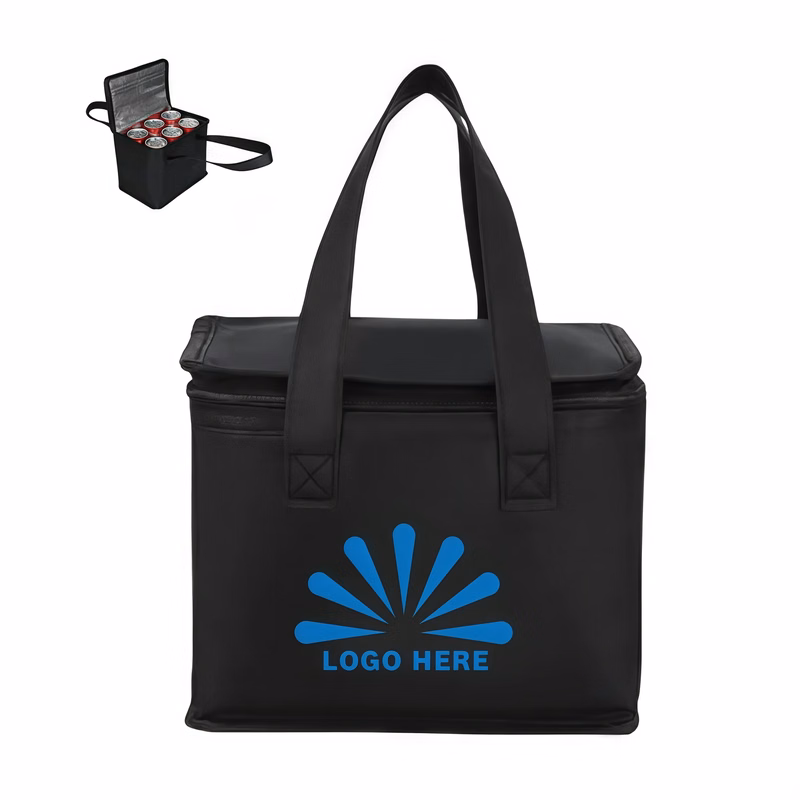 Non-Woven Thermal Cooler Bags With shoulder Straps