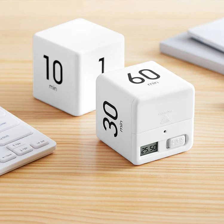 Cube Digital Timer with Digital flipped countdown timer cubeLED Display 1