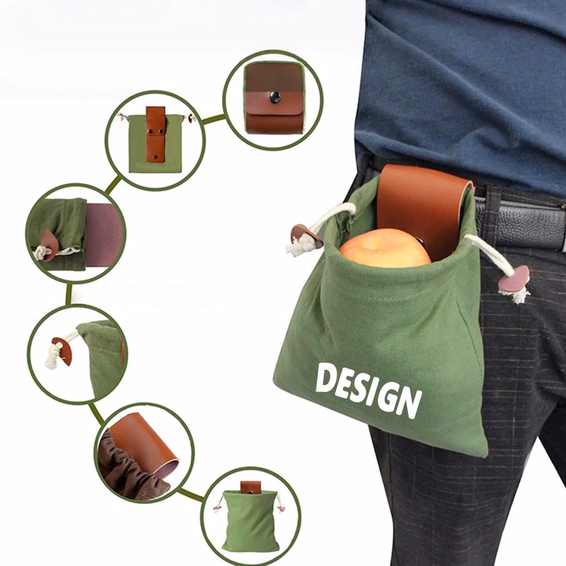 Outdoor Fruit Picking Storage Waist Bag