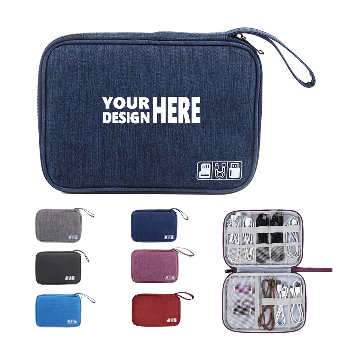 Versatile Travel Cable Organizer Bag 1