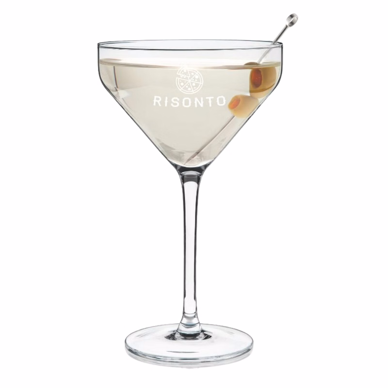Viski® Raye Angled Martini Glass, set of 2