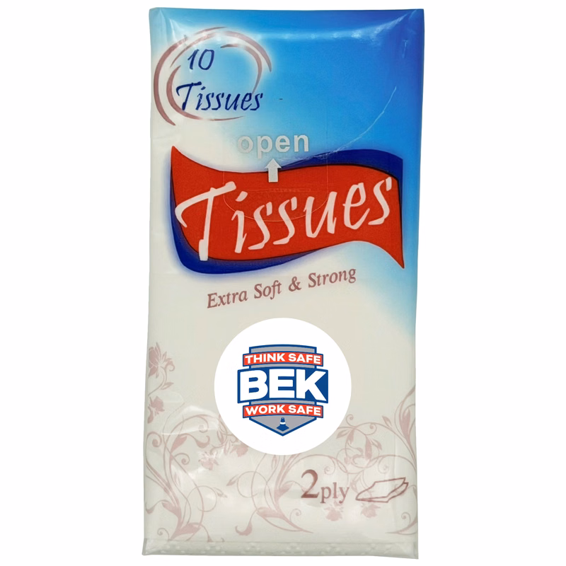 Tissue Pack with Custom Label