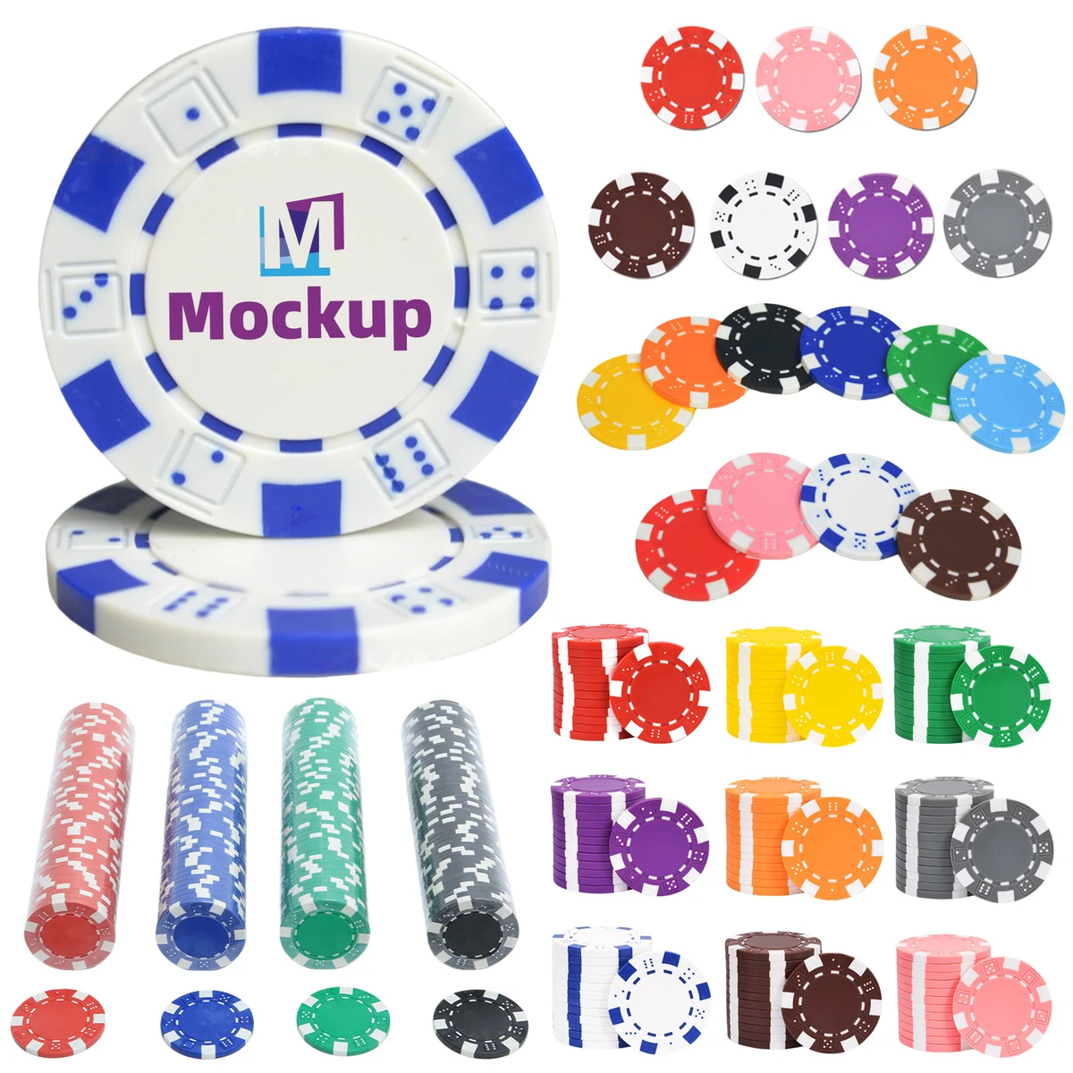 Casino Event Game Math Poker Chip 1