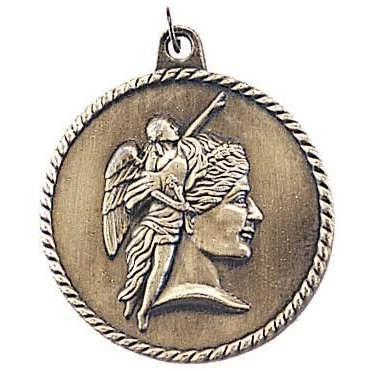 Achievement High Relief Medal, 2" 1