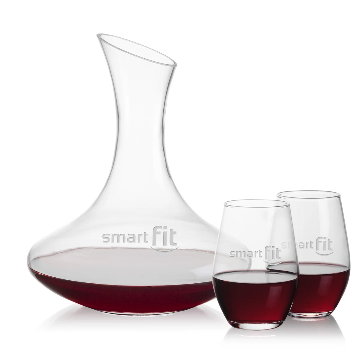 Hampton Carafe & Vale Stemless Wine 1
