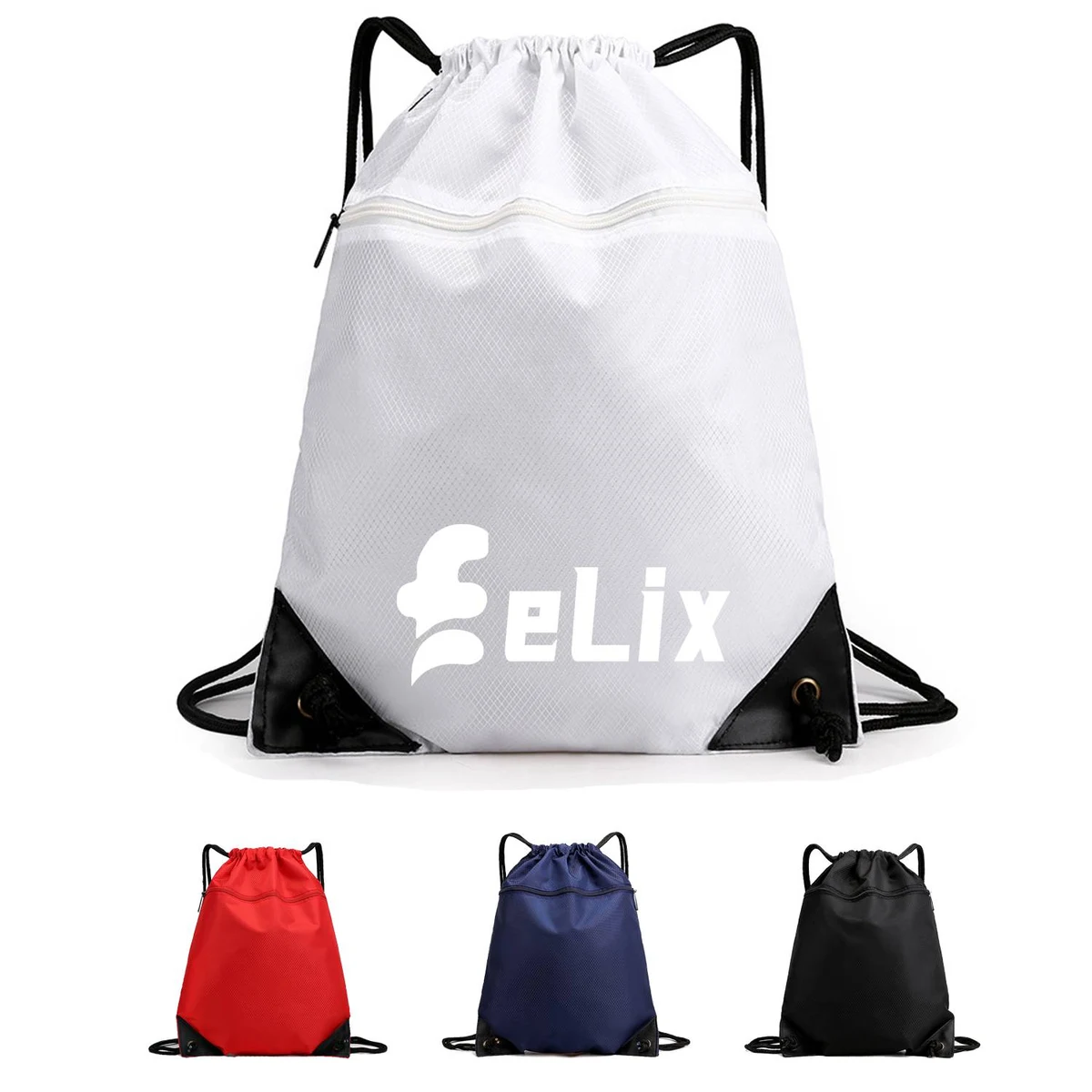 Oxford Cloth Drawstring Backpack 1