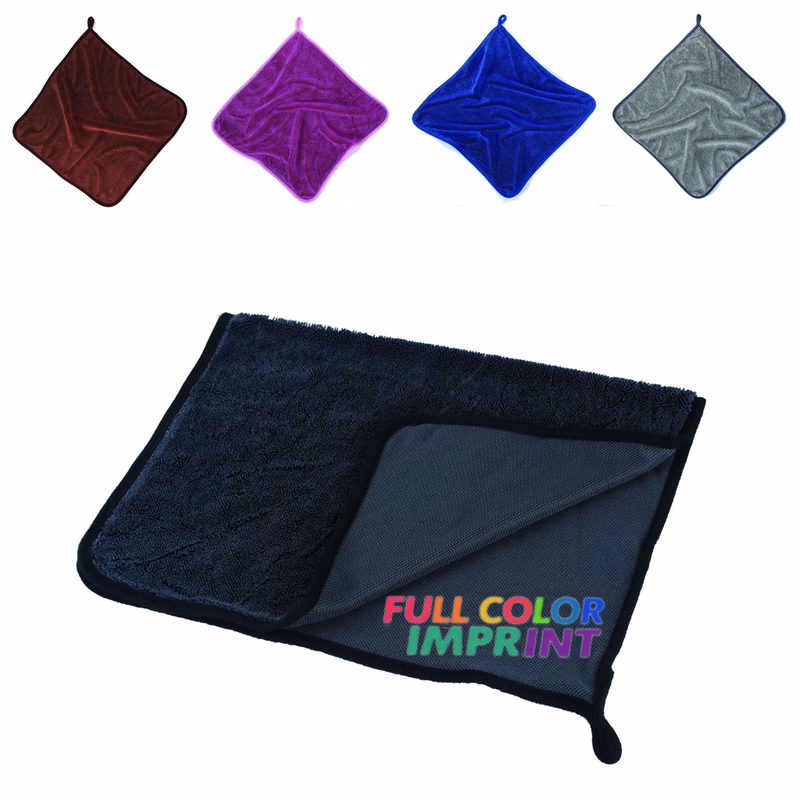 MOQ50 Full Color Absorbent Towels Car Washing