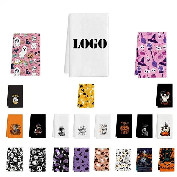 Halloween Cartoon Towel for Home, Events and Gifting 1