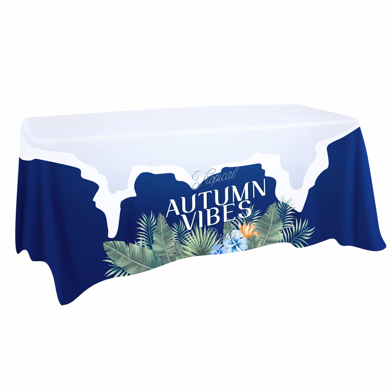 6' Digital Table Cover