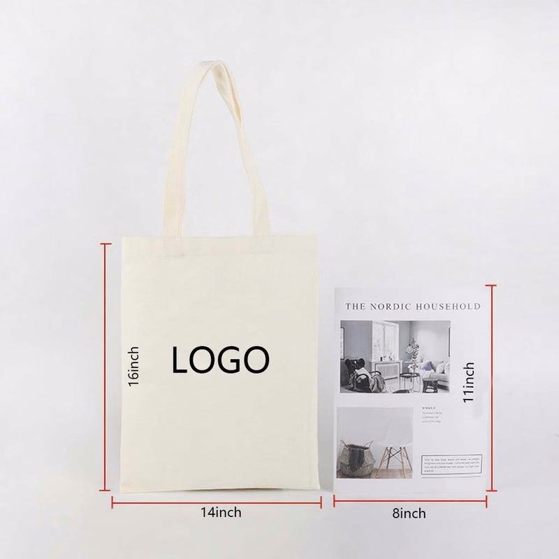Customized LOGO canvas bag