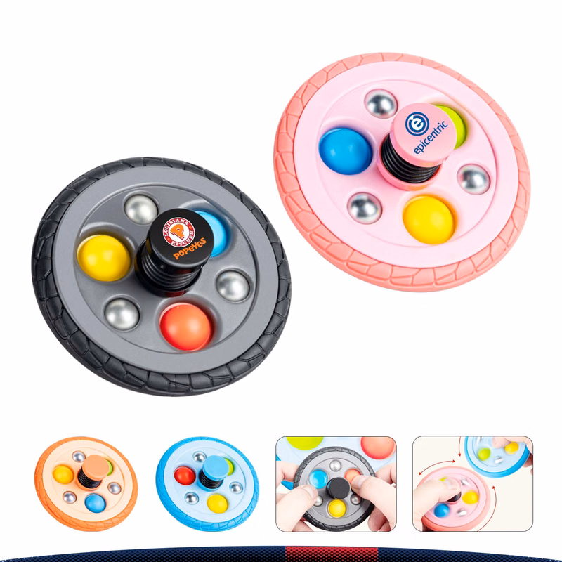 Pattie Push Bubble Fidget Spinner