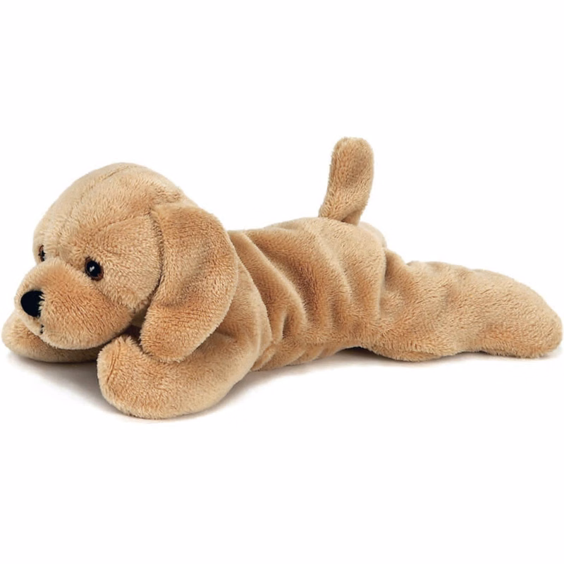 So Soft 8" Laying Beanie Golden Retriever