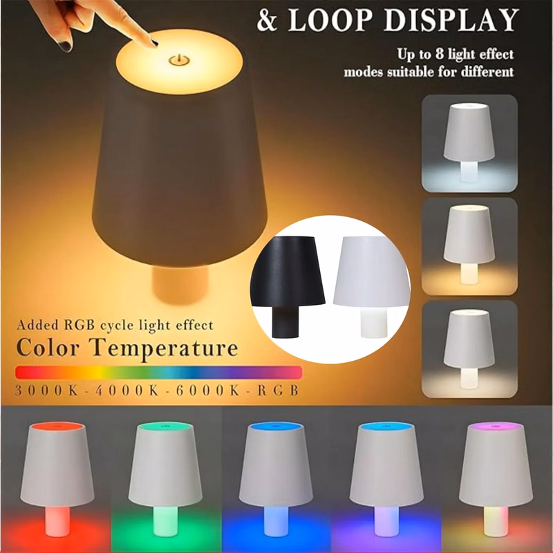 Wireless Wine Bottle Desk Lamp