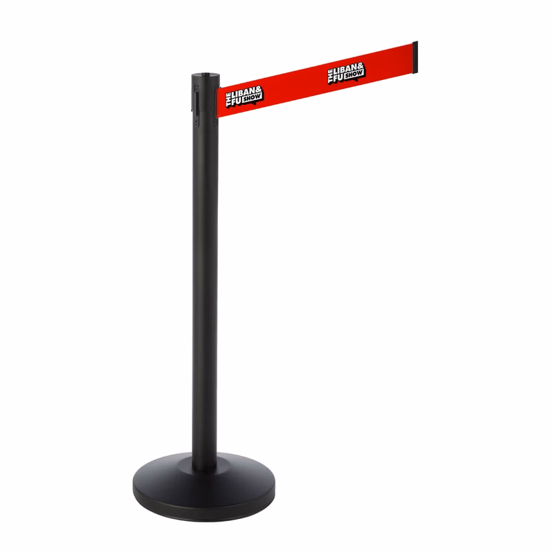 35" Custom Retractable Belt Stanchion