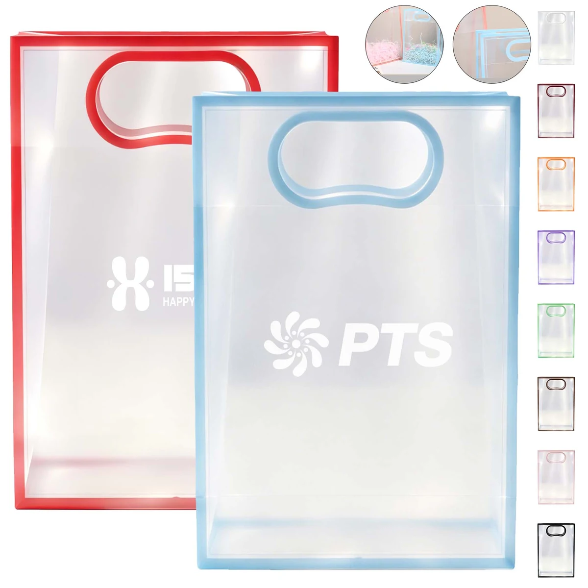 Clear Plastic Gift Bag 1