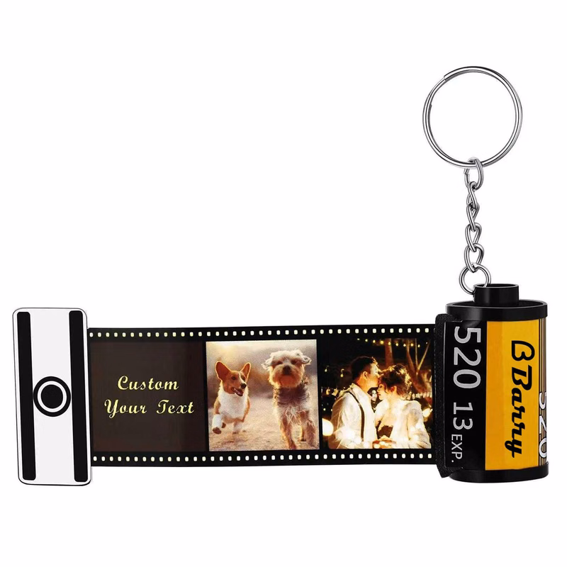 Custom Memory Film Roll Keychain
