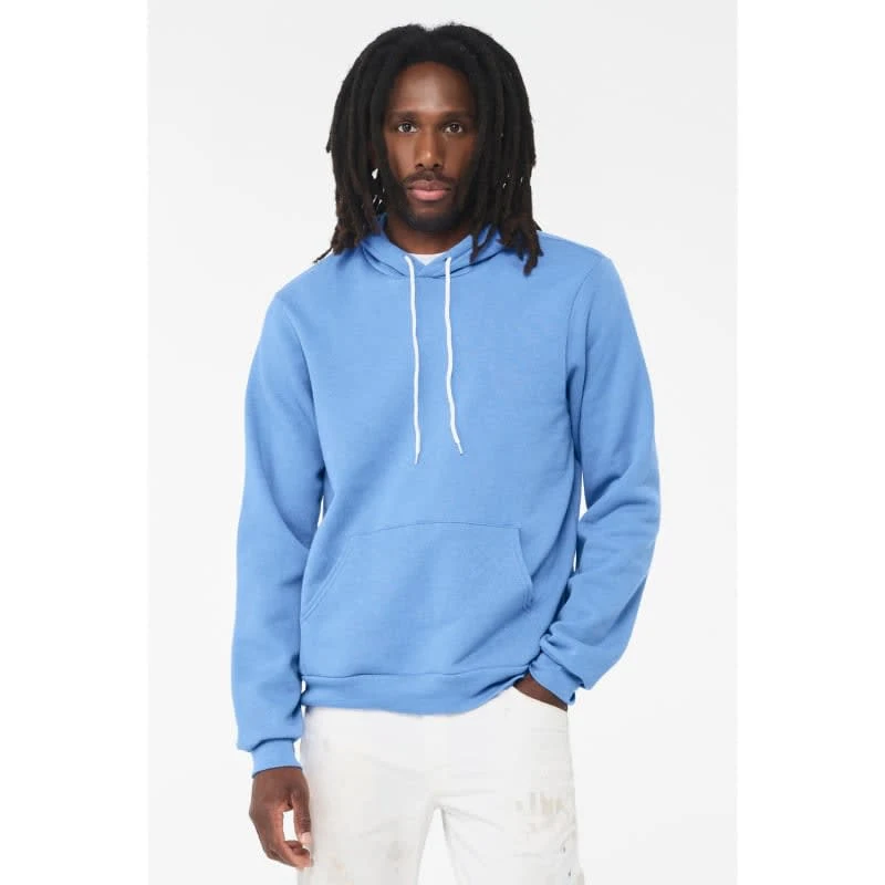 Bella Unisex Poly-Cotton Fleece Pullover Hoodie 1