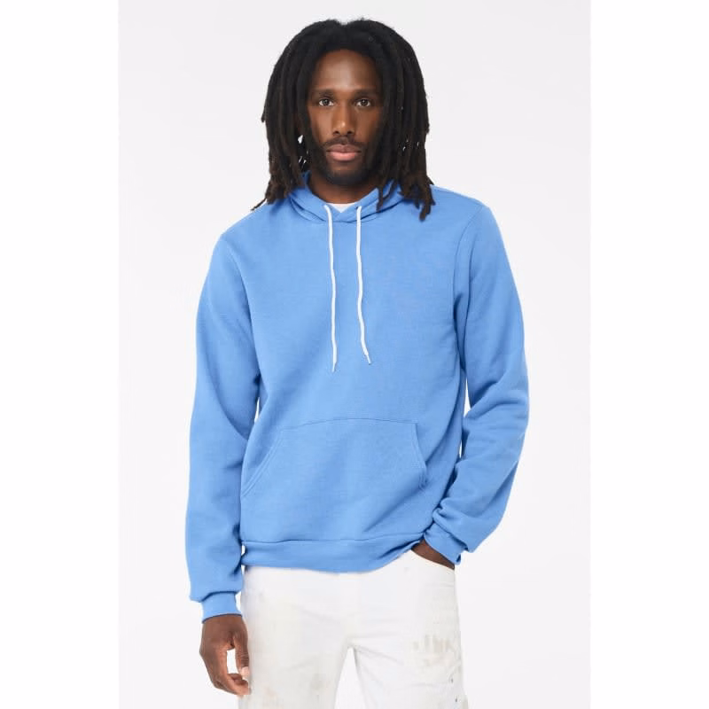 Bella Unisex Poly-Cotton Fleece Pullover Hoodie