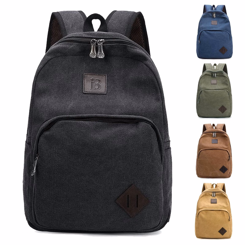Wear-resistant Canvas Travel Backpack