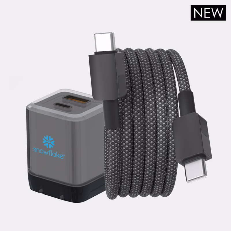 MagCord - Tangle-Free Magnetic 60W GaN Cable + Charging Block Gift Set