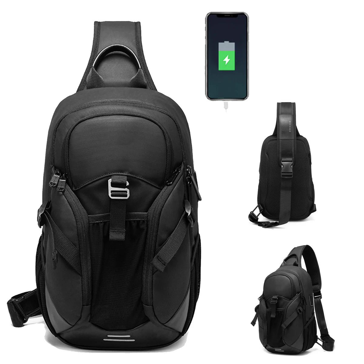 Crossbody Shoulder Daypack Bag for Men 1