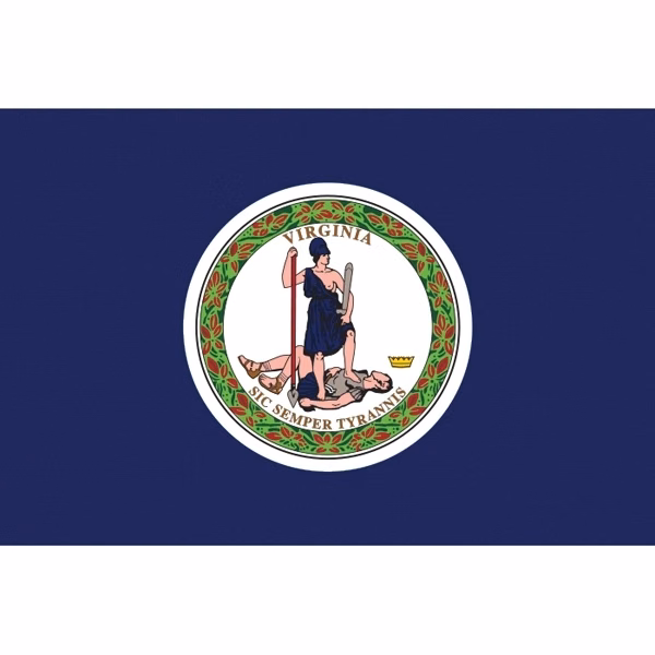 Virginia Official Stick Flag